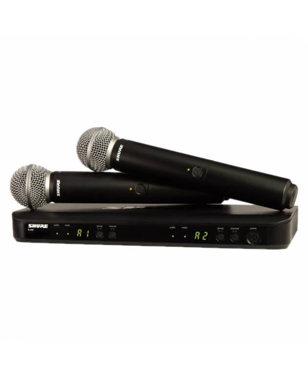 Shure SLXD24D SM58 Dual Digital Wireless Handheld Microphone